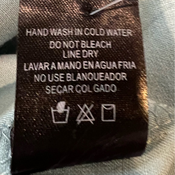 ANNABELLA  DRESS IN DUSTY BLUE SIZES S, M, L. M measurements are in the picture. - Picture 11 of 16